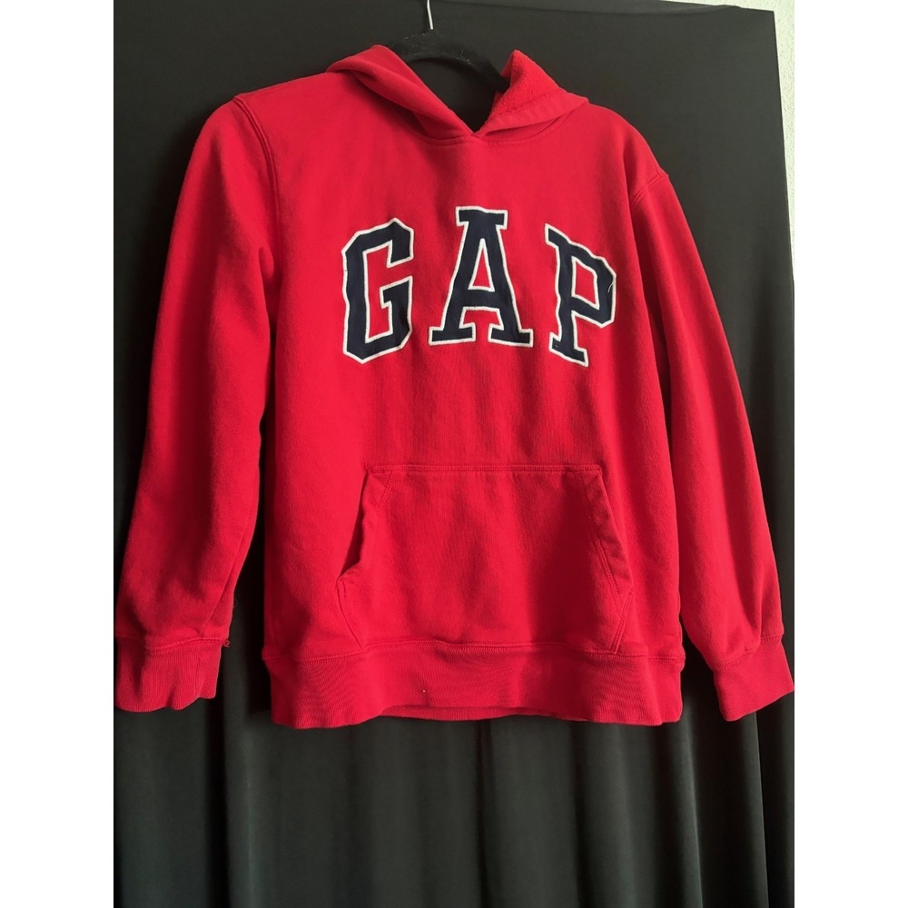 GAP Kids Red Hooded Sweatshirt‎ Size XXL - Picture 2 of 7